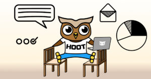 Hoot Stretching on Chairs